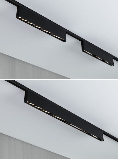 Paulmann LED Топло Бяло Спот в Черен Цвят