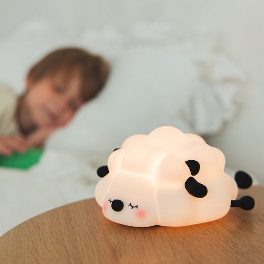 InnoGio Kinder Tischlampe Silikon Gio Woolie Sheep