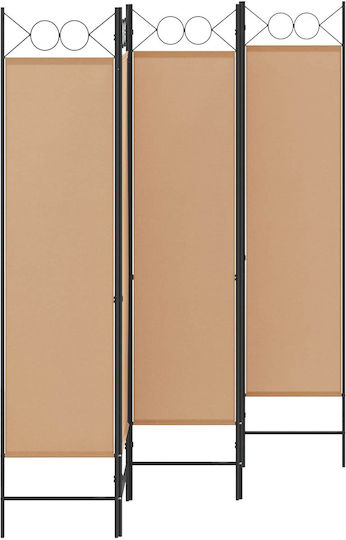 vidaXL Декоративен Параван Текстилен 200x180cm
