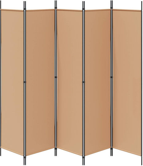 vidaXL Decorative Room Divider Fabric 250x200cm