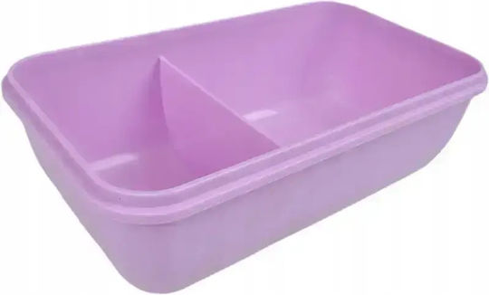Δοχείο Φαγητού Lunch Box 1.1l Hxd6627 Μωβ Χωρίσματα & Μαχαιροπίρουνα – Ιδανικό Σχολείο Εργασία Ή Ταξίδι