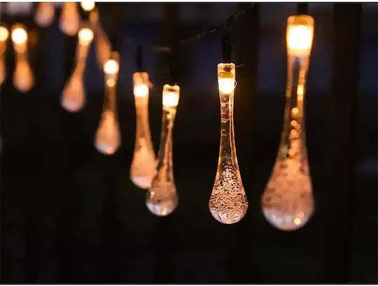Verk Group Lustră Solară Ghirlandă cu Fotocelulă