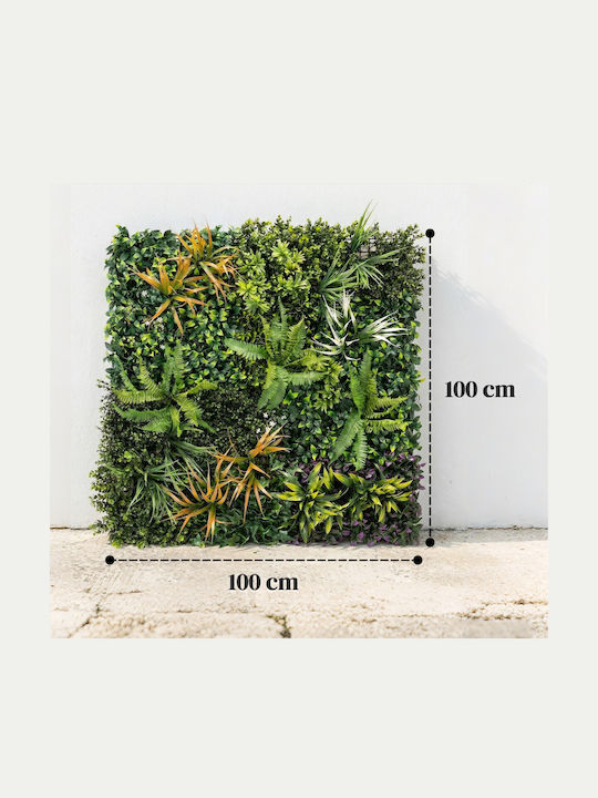 Synthetic Foliage Panel 1x1m