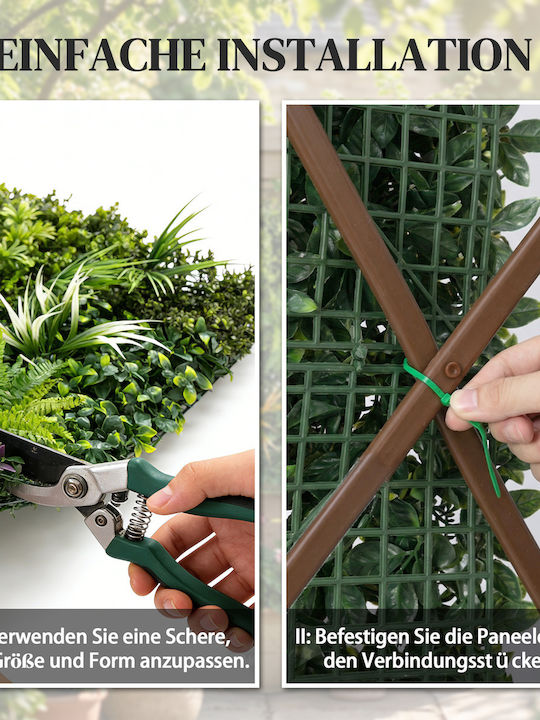 Synthetic Foliage Panel 1x1m