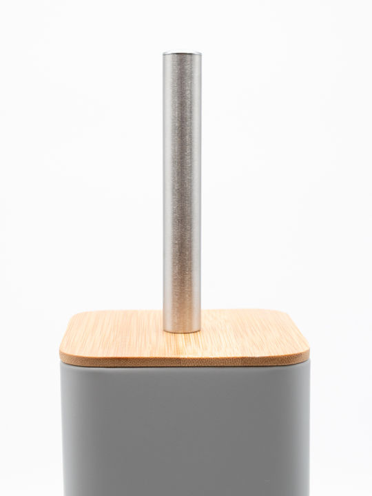 TnS Bamboo Toilet Brush Gray