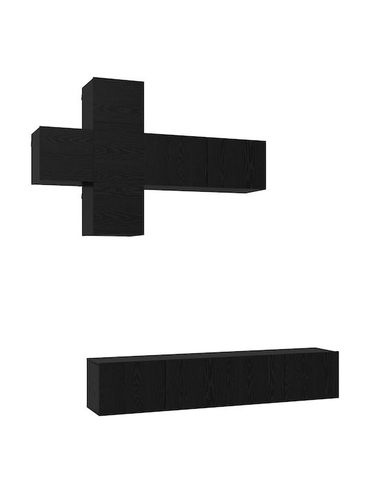Wohnzimmer TV-Einheit Schwarz M30,5xB30xH30cm