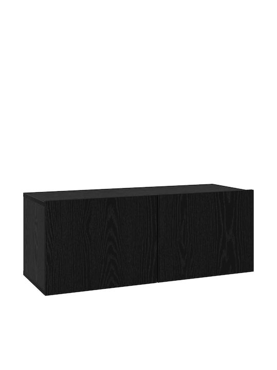 Wohnzimmer TV-Einheit Schwarz M30,5xB30xH30cm