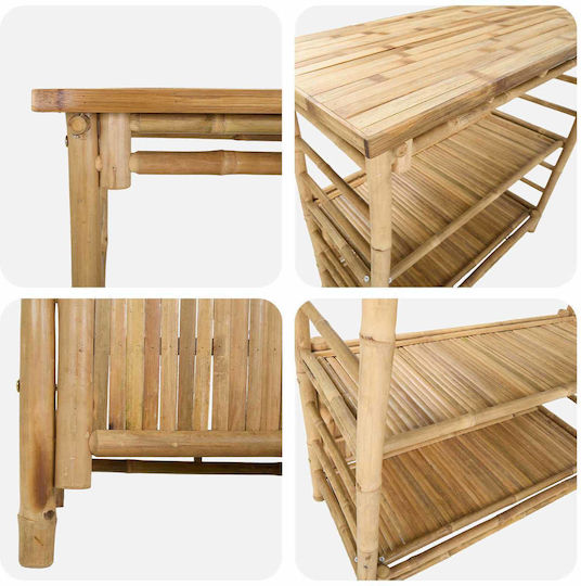Bar-Tisch 110x50x105 Natürlich