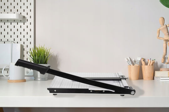 Mașină de Tăiat Ghilotină de Birou Tabletop 45cm pentru Foi de Dimensiune până la A4