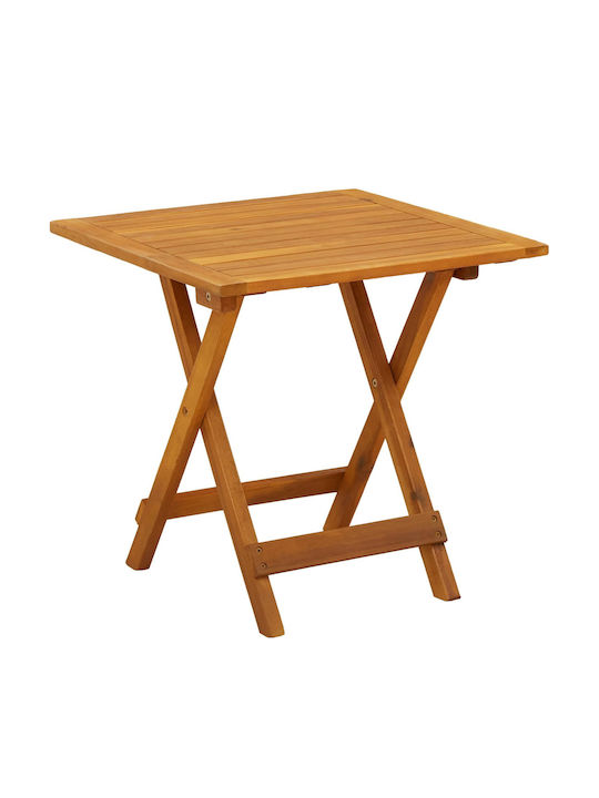 Șezlong Din Lemn Cu Pernă Bej Set Cu Masă 3 Buc 146x55x91 cm