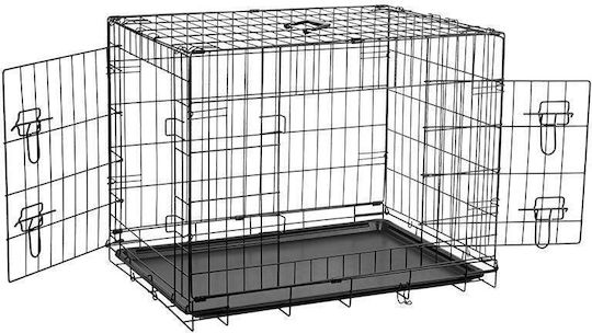 Rebel Wire Dog Cage 91x60x67cm