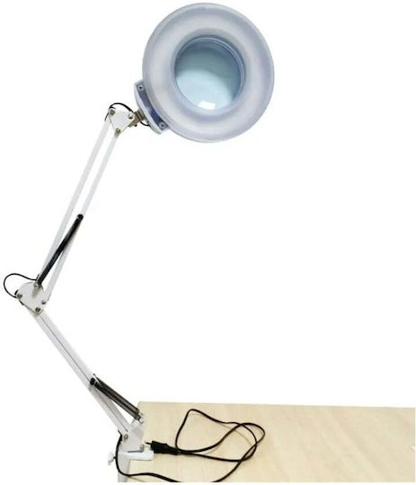 Lampă Led Cu Lupă Cosmetică Braț Reglabil Lumină Rece