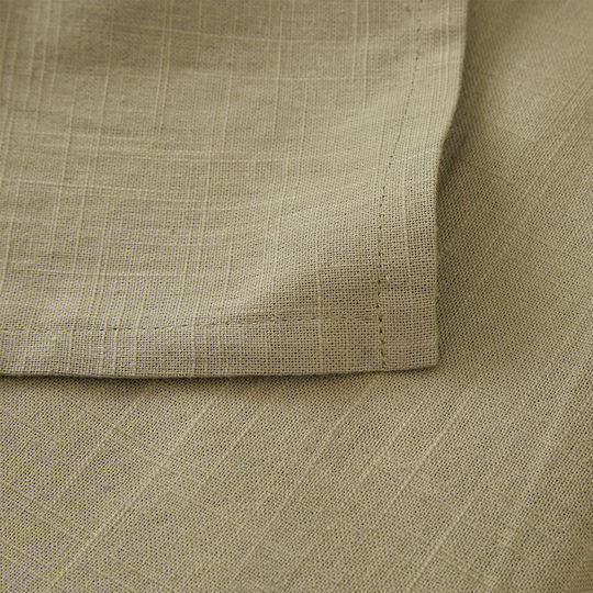 Πετσέτα Φαγητού Βαμβακερή Σετ 4τμχ A-s Joy Khaki 40x40εκ.