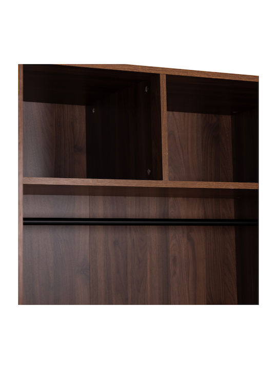 Dulap Triplă cu Loft Nucă 150x55.5x160cm