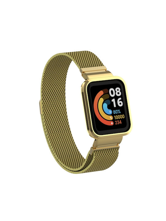 Strap Stainless Steel Gold Redmi Watch 2 Lite