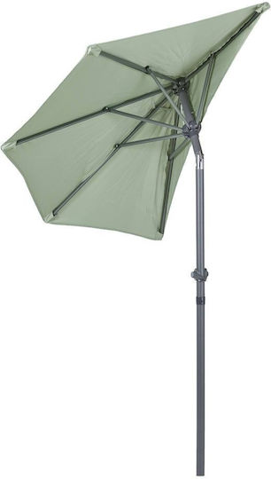Umbrelă Suspendată Rotundă Din Aluminiu Siesta Verde Φ1.84m