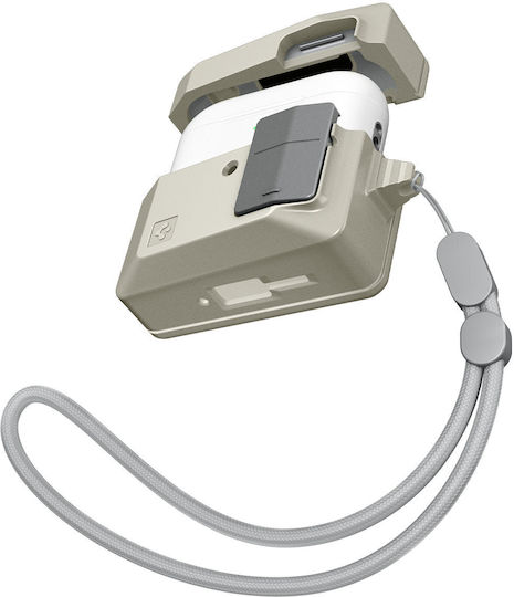 Spigen Classic Ls Fälle aus Kunststoff / Silikon in Grau Farbe für Apple AirPods Pro 3