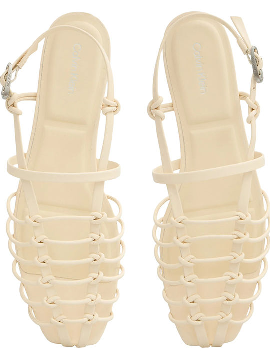 Women's Flat Sandals Light Cashew