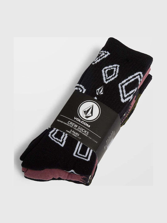 Volcom Șosete Pentru Bărbați Multi 3Pack