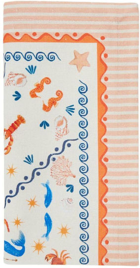 Coral Coast Cotton Serving Towel 42x42cm Orange Orange Cotton Length 42cm X Width 42cm X Height 1cm Coral Coast Cotton Serving Towel 42x42cm Orange Orange Cotton Length 42cm X Width 42cm X Height 1cm