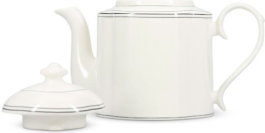 Salt & Pepper Чайник с Чаша от Черен Порцелан 1300ml