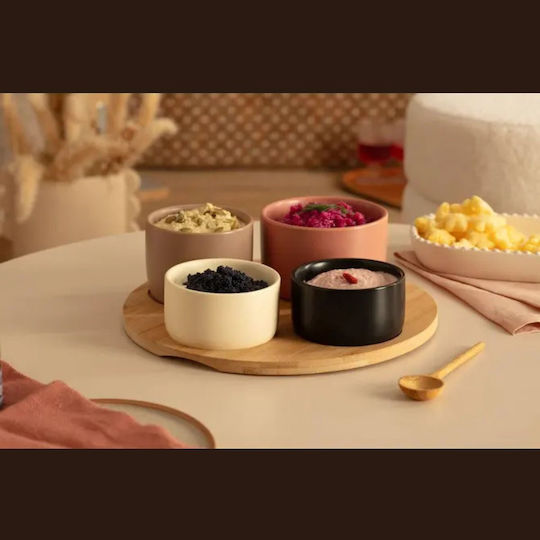 Secret de Gourmet Κεραμική Ορντεβιέρα με Βάση Μαύρη Ø9cm 5τμχ Secret de Gourmet Κεραμική Ορντεβιέρα με Βάση Μαύρη Ø9cm 5τμχ