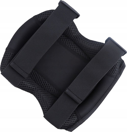 Set 2 Genunchiere De Protecție Cu Gel Ideale Pentru Lucrări De Construcții Strat Protector Dur Interior Confortabil Înălțime 24 Cm Lățime 20 Cm Curea Reglabilă Lungime 25 45 Cm Negre