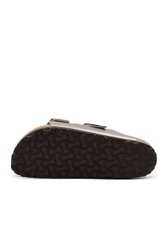 Arizona Women's Flat Sandals in Brown Color Narrow Fit