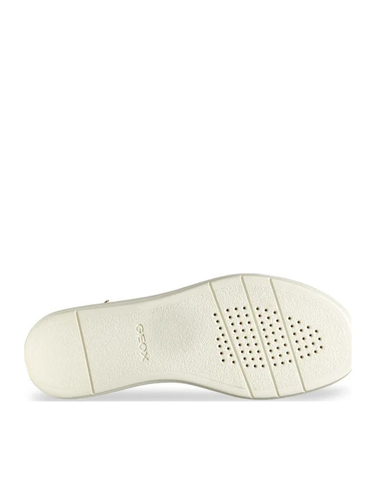 Camalei Γυναικεία Σανδάλια Flatforms Μπεζ