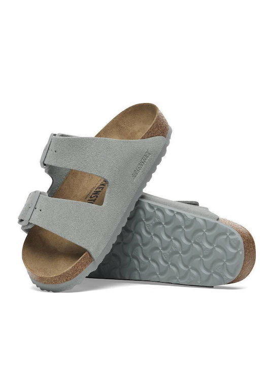 Arizona Women's Flat Sandals in Green Color Narrow Fit