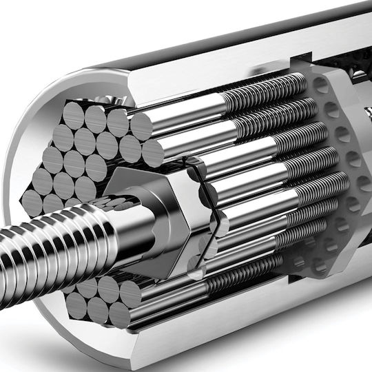Universal Ratchet Wrench 8-21 Mm Krova Head 43 Inserts 14 Sizes In 1