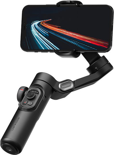 Aochuan Xe Standard Gimbal für Handy mit 3,5 Stunden Batterielaufzeit Schwarz