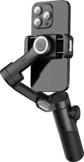 Aochuan Xe Standard Gimbal für Handy mit 3,5 Stunden Batterielaufzeit Schwarz