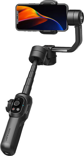 Aochuan S2 Mobile Phone Gimbal with 16 Hours Operation Black
