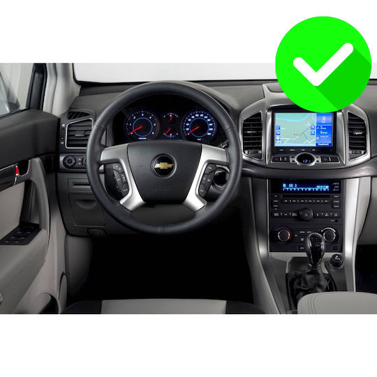 Carmedia Car Audio System for Chevrolet Captiva 2012 with Touch Screen 9" Bluetooth USB Wi-Fi GPS Apple CarPlay Android Auto