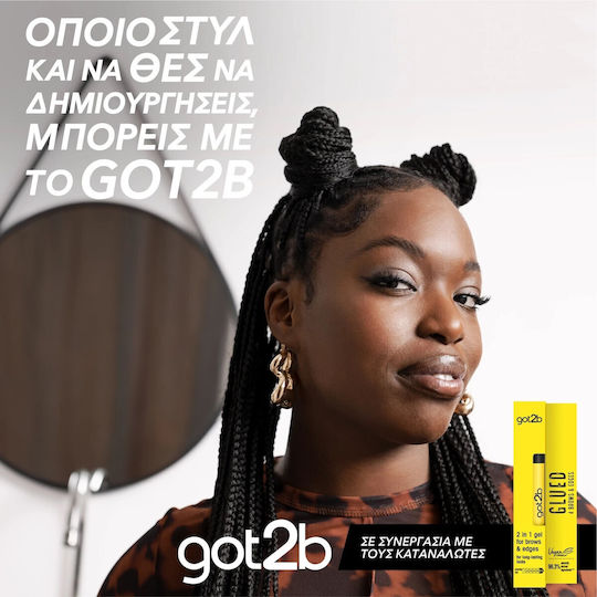 göt2b Glued 4 Brows & Edges Gel for Eyebrows Transparent 16ml