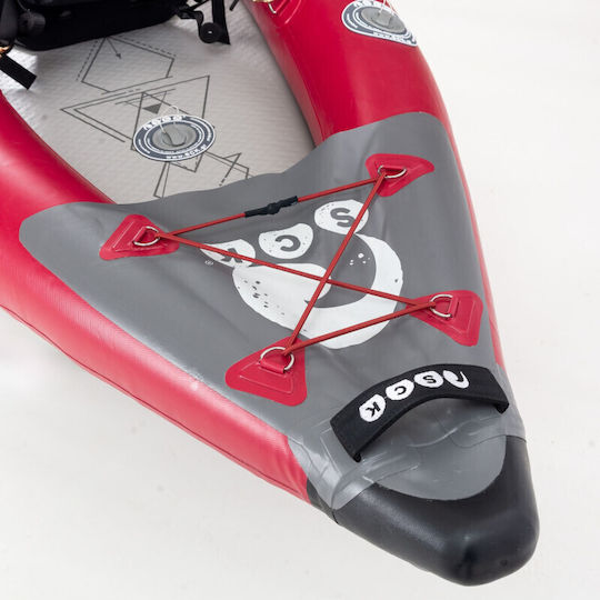 SCK NAVALE 1 0202-9549 Plastic Sea Kayak 1 Person Red
