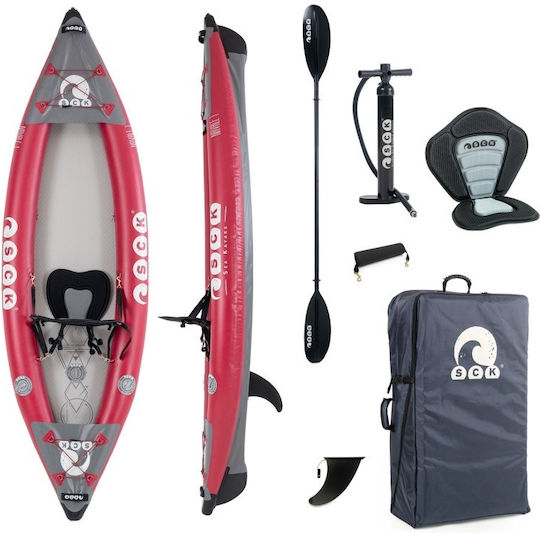 SCK NAVALE 1 0202-9549 Plastic Sea Kayak 1 Person Red
