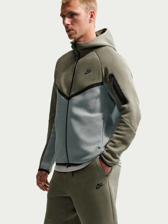 Tech Fleece Спортна Мъжка Бермуда Silver Sage