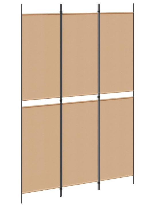 vidaXL Декоративен Параван Текстилен 150x220см