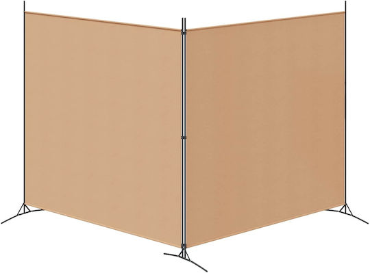 vidaXL Decorative Room Divider Fabric 348x180cm