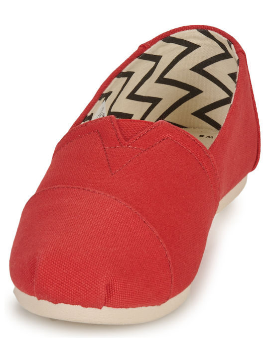 Alpargata Women's Fabric Espadrilles Red