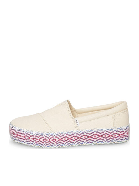 Alp Fenix Women's Fabric Espadrilles Natural