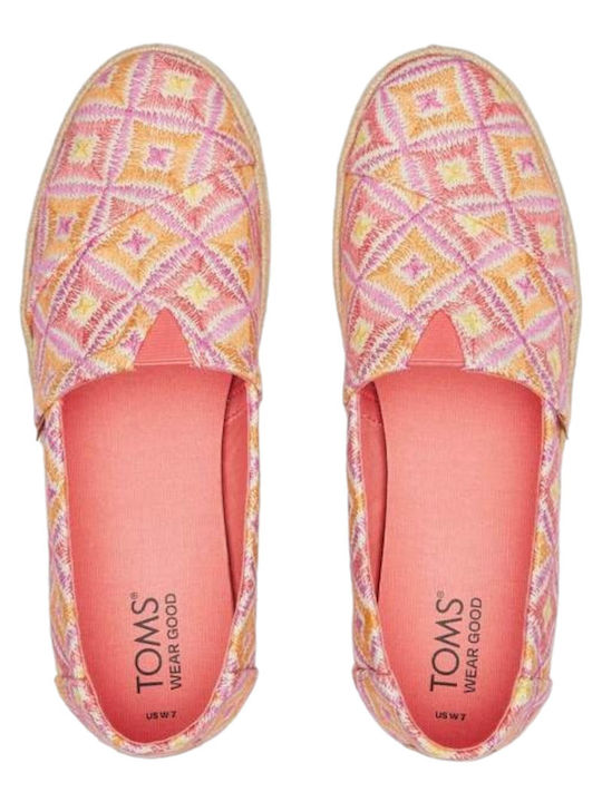 Alpargata Rope 2.0 Stoff Damen Espadrilles in Rosa Farbe