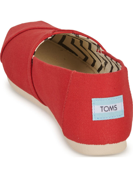 Alpargata Women's Fabric Espadrilles Red