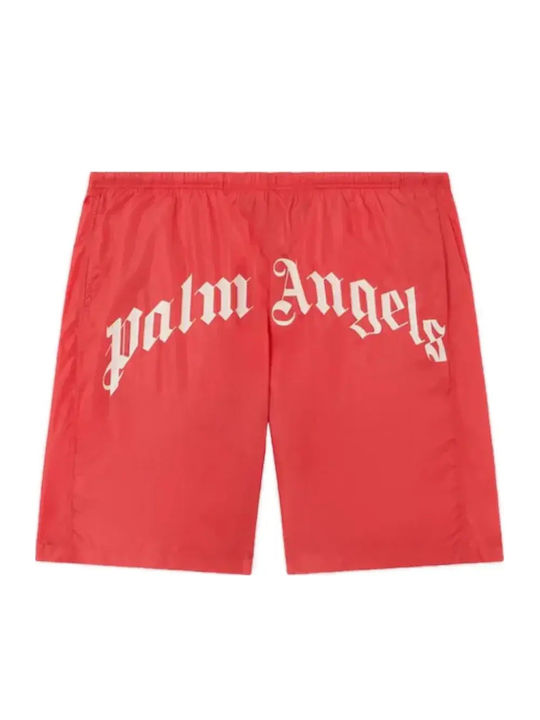 Men's Swimwear Shorts Red Off White