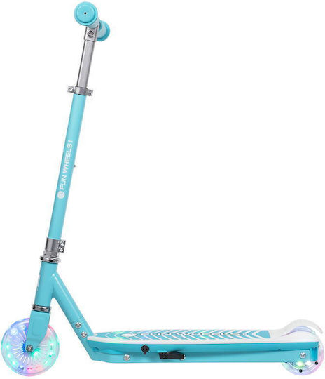 Rebel Kinderroller Rebel Elektrisch Kinder 2-Rad für 6+ Jahre Hellblau
