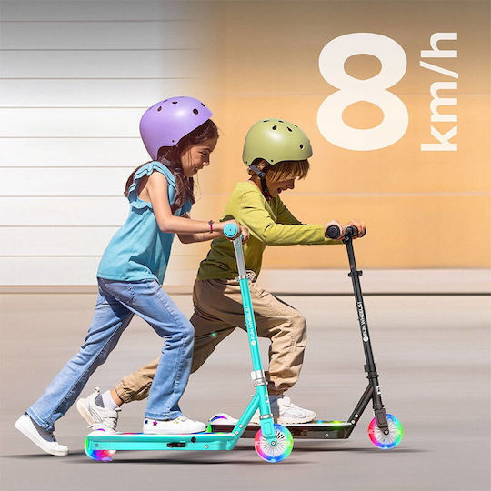 Rebel Kinderroller Rebel Elektrisch Kinder 2-Rad für 6+ Jahre Hellblau
