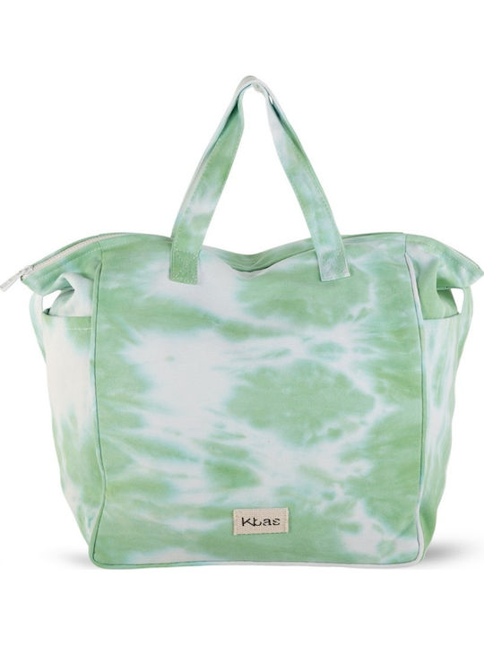 Kbas Fabric Pink Beach Bag