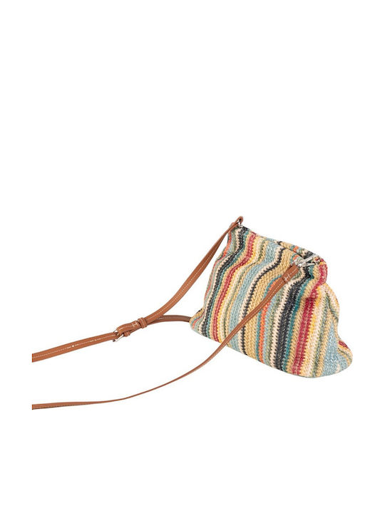 Knitted Women's Handbag Crossbody Blue